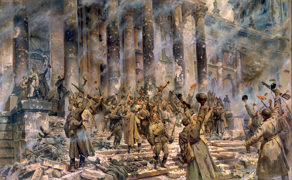 Кривоногов П.А. Победа. 1948г. х.м. 242х389 см. ЦМВС.jpg